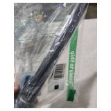 LZLRUN Matte Black Vinyl Wrap Self Adhesive Air Release Bubble - Outdoor Rated for Automotive Use - 12\" x 60\" Knife + Hand Tool (1FT X 5FT)