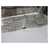 Yimobra Non Slip Bathtub Mat 40\"x16\", Super Strong Suction Cups, Extra Long Shower Mat with Drain Holes, Machine Washable Fast Draining Bathroom Floor Mat, Clear Grey