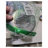 LEKEYE Shower Drain Hair Catcher | Strainer | Shower Stall Drain Cover | Bathroom Drain Protector Stainless Steel and Silicone(Light Gray)