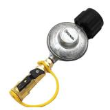 MENSI Propane Gas Grill Regulator with 1/4\" Quick Connect Cylinder Tank Adapter Connect 20-50lbs Bottle