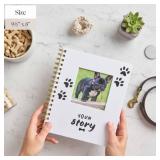 New Puppy Gift Keepsake Dog Memory Book & Photo Album | Gift for New Puppy Owners, Dog Moms & Dads | Puppy Journal, Planner & Scrapbook