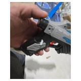 SANCO Light Up Sword Set for Kids - Includes Blue Power Swords with FX Sound(Motion Sensitive), Toy Gun & Mask, Glowing Toys for Halloween Cosplay Parties, Christmas Birthday Gifts for Boys & Girls