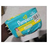 Pampers Baby Diapers - Swaddlers - Size P1, 27 Count, Ultra Absorbent Disposable Preemie Diaper