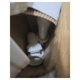 360Â°Adjustable Pool Fountain for Above Ground and Inground Pools,Five Nozzles Waterfall Sprinkler for Cooling & SPA Relaxation, Fun High-Pressure Swimming Pool Spray Accessories, White with 2 Adapt