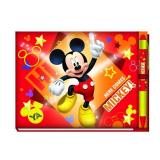 Disney Mickey Deluxe Autograph Book with Pen