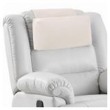 AHUAWA Neck Pillow for Recliner Chair, 14\" Adjustable Recliner Pillow for Headrest, Soft Velvet Weighted Back Non-Slip Head Pillow for Recliner, Couch, Chair, Sofa