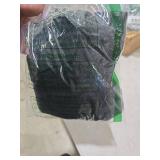 Rudmox Heavy Duty Mesh Ball Bag, Drawstring Sport Equipment Storage Bag for Basketball, Soccer, Sports Beach and Swimming Gears with Adjustable Shoulder Strap Outdoor Organizer (Black-L)