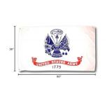 Army Flag 3x5 with Two Brass Grommets 100% Polyester Fabric and Double Stitched Edges 3x5 Army Flag US Army Flag 3x5 Military Flag Army Flags 3x5 3x5 Flag of the US Army