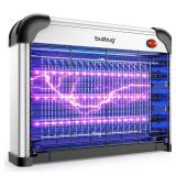 Buzbug LED Bug Zapper Indoor, 10 Years Lifespan 3 Lamps Enhance Insect Attraction, 3800V High-Voltage, Electric Mosquito Zapper, Fruit Fly Mosquito Moth Gnat Trap, Killer, Zapper -MA009