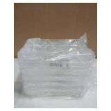 SMARTAKE 6 PCS Clear Plastic Drawer Organizers Set, Large Size Non-Slip Desk Drawer Organizer, Versatile Bathroom and Vanity Drawer Organizer Trays for Makeup, Bedroom, Office, Kitchen Utensils