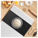 Bread Warming Mat with Pure Cotton Towel, Bread Dough Heated Proofing Mat (20.9" x 10") Adjustable Temperature, Sourdough Heating Pad for Food Warming, Dough Proofing, Yogurt Baking etc.