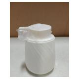 Agyiuns Foam Hand Soap Dispenser - 13.5 oz Ceramic foaming Hand soap Dispenser with Easy-to-Press Pump for Bathroom refillable Liquid Hand soap Dispenser (Foam-White)