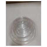 6 Tiers Round Macaron Tower Stand Plastic Transparent Cake Stand Macaron Display Rack Desserts Cupcake Holder Platter for Baby Shower, Birthday Party, Wedding, Party Decor