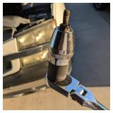 WUWEOT Broken Stud Remover, 3/8" Damaged Bolt and Stud Extractor Tool, Manifold Drive Stud Puller Fit 1/4" to 1/2" Rounded Studs for Broken, Damaged, Rounded Off, Painted, and Rusted Tight Bolts