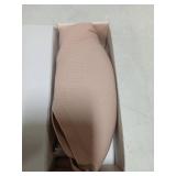 OEAK Womens Deep V Bras Wireless Comfortable Bra Supportive No Underwire Bras Tshirt Push Up Bralettes Plunge Seamless Bra Cool Nude XL