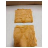 MIULEE Spring Decorative Throw Pillow Covers Mustard Yellow 18x18 Inch Set of 2, Soft Plush Faux Wool Couch Cushion Covers Farmhouse Throw Pillows for Couch Bed Sofa Living Room