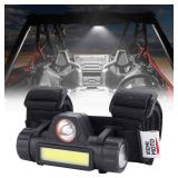 KEMIMOTO UTV Dome Light Roll Bar Cage Mount Interior Lights Compatible with Polaris RZR Can Am Talon Kawasaki Golf Cart Boat Off-Road-Work for 1.5 in-2.0 in Ironwork 1-Pack