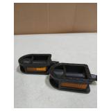 N3od3er Upgraded Kids Bike Pedals 1/2 Inch 1 Pair Kids Spindle Pedals Resin fit 12" 14" Youth Bikes