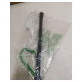 Black Small Tension Curtain Rod 16 to 26 Inch,7/8" inch Adjustable Short Curtain Rod No Drilling,Spring Curtain Rod for Windows Kitchen Closet Doorway