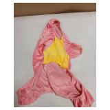 NACOCO Dog Dinosaur Design Costume Pink Pet Clothes for Medium Dog (Pink, M)