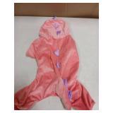 NACOCO Dog Dinosaur Design Costume Pink Pet Clothes for Medium Dog (Pink, M)