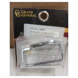 GG Grand General 68932 Chrome Plastic Dump Valve Cover for Freightliner Century/Coronado/Columbia/Cascadia, 2005 Up