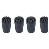 Rubber Tips for Walking Sticks, Trekking Poles, Hiking Poles, Walking Poles, Walking Canes Walking Stick Tip Replacement 4 Pack Standard Rubber Feet Pole Tip Protector Diameter 11 mm Cane Tips