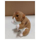 Bearington Cheeks Hamster Toys for Kids - 6" Realistic Toy Hamster Plush with Soft Fur and Lifelike Details - Machine Washable Stuffed Hamsters Plushies for Kids - Cuddly Toy Gift for Animal Lovers