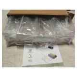 Homecor Water Bottle Organizer, Large Compartment Stackable Kitchen Pantry Organization and Storage Rack, Plastic Water Bottle Holder for Kitchen Cabinet Organizer and Storage (12-Bottle)