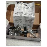 Upgraded Sheet Metal Cutter Drill Attachment, Metal Nibbler Drill Attachment with Adapter, Electric Drill Plate Cutter for Cutting Iron, Copper, and Aluminum Sheets