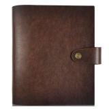 Photo Album 4x6 300 Photos, Genuine Leather Photo Albums with Writing Space with 40 Writing Paper, Family Wedding Travel Kids Graduation Ultrasound Baby Picture Album Scrapbook, Christmas gifts, Brown