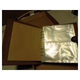 Photo Album 4x6 300 Photos, Genuine Leather Photo Albums with Writing Space with 40 Writing Paper, Family Wedding Travel Kids Graduation Ultrasound Baby Picture Album Scrapbook, Christmas gifts, Brown