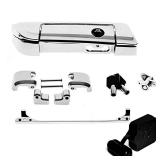 Chrome Hinges Latch Hardware Kits And Lid Tether For Harley Touring Street Glide Road King With Tour Pak 2014-2022 Model
