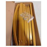 Wokceer 7.2 FT Wedding Arch Backdrop Stand, Gold Metal Arch Backdrop Stand for Wedding Ceremony Birthday Party Bridal Baby Shower Photo Booth Garden Floral Balloon Arches Decoration