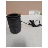 Leyoue Electric Wax Melt Warmer PTC Heating Plate with 7 Colors LED Changing Light Wax Warmer Fragrance Warmer for Home Office Gifts & Decor(Black Forest)