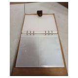 Adeerus Genuine Leather Photo Album, 4x6 for 300 Photos, with 40 Writing Paper, Bookshelf Scrapbook for Travel Family Wedding Kids Graduation Baby Pictures, Wine Brown