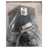 M METERXITY Outdoor Curtains for Patio Waterproof, 110W x 120L Inch Heavy Gazebo Curtains for Outdoor Patio, Porch, Sunlight, Outdoor Blackout Curtains [Charcoal, Grommet Top]