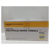 FACTORY SEALED - Amazon Commercial Ultra Plus Multifold Paper Towels - 16 Pack