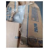 DART 20J16 3.7 Top and 2.4" Bottom Diameter, 6.1" Height, 20 Oz Big Drink Foam Cup (Case of 500), White  - Retail: $53