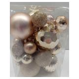 APPEARS NEW - Christmas Balls Ornaments -36pcs Shatterproof Christmas Tree Decorations with Hanging Loop for Xmas Tree Wedding Holiday Party Home Decor,6 Styles in 3 Sizes(Champagne Gold)