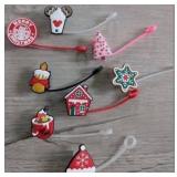 FACTORY SEALED - Disney Christmas Starbucks Straw Buddies Set