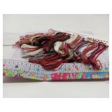 APPEARS NEW - Christmas Truck Stamped Cross Stitch Kits - Dog Counted Cross Stitch Kits for Beginners Adults Needlepoint Cross-Stitch Patterns Dimensions Needlecrafts Embroidery Kits Arts and Crafts