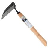 FACTORY SEALED - HACHIEMON Japanese Weeding Tool Very Sharp Edge Nejiri Gama - Made in Japan