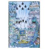 FACTORY SEALED - United ptates Naval Academy Poster Wall Art Home Decor Vintage Metal Tin Signs Coffee Shop Plate Iron Painting Warn Novelty Funny Humorous Bar Pub Restaurant Kitchen Tin Sign Wall 8x1