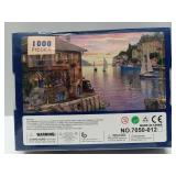 FACTORY SEALED - Mediterranean Harbour 1000 Piece Puzzle