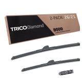 FACTORY SEALED - TRICO Diamond 26 + 21" Premium Automotive Replacement Windshield Wiper Blades (Set of 2), Passenger and Driver Side All-Weather Beam Wiper Blades for Select Vehicle Models
