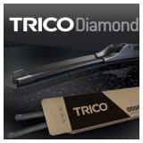 FACTORY SEALED - TRICO Diamond 26 + 21" Premium Automotive Replacement Windshield Wiper Blades (Set of 2), Passenger and Driver Side All-Weather Beam Wiper Blades for Select Vehicle Models