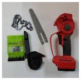 Electric Chain Saw. NO BATTERY.