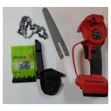 Electric Chain Saw. NO BATTERY.