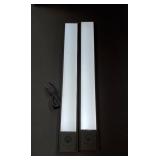 Under Cabinet Lighting, 3200mAh Rechargeable Motion Sensor Light Indoor, LED Battery Operated Cabinet Lights, Dimmable Closet Light, Wireless Under Counter Lights for Kitchen (2pack) - Retail: $43